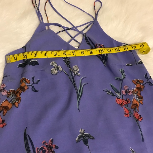 MWT Floral Print spaghetti strap shirt - Picture 6 of 7