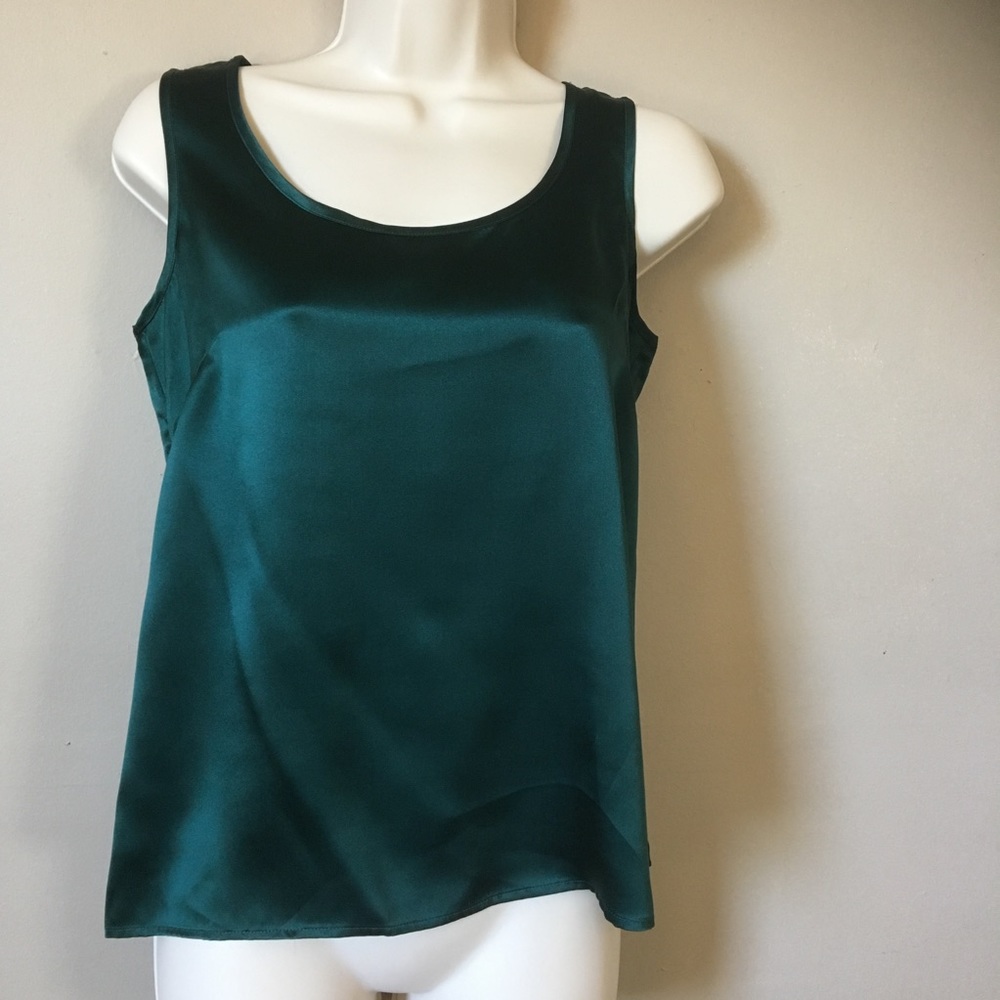 Talbots 100% silk blouse size 4p