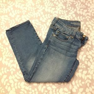 American Eagle Artist Crop Jeans