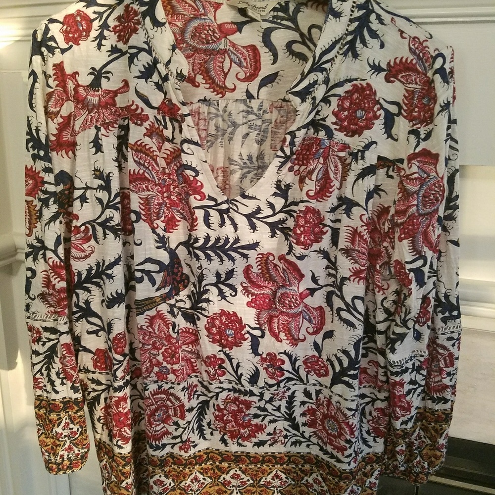 Lucky cotton v-neck shirt