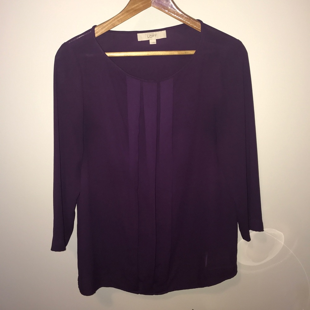 Purple blouse good for work