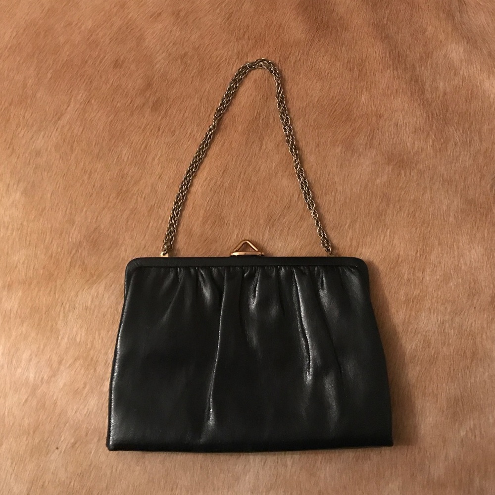 Vintage Navy Clutch