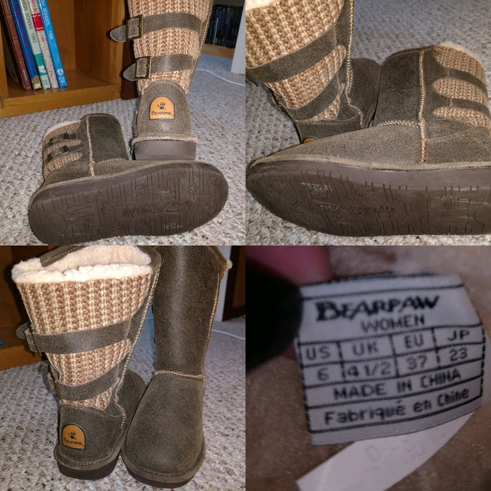 Bear paw boots