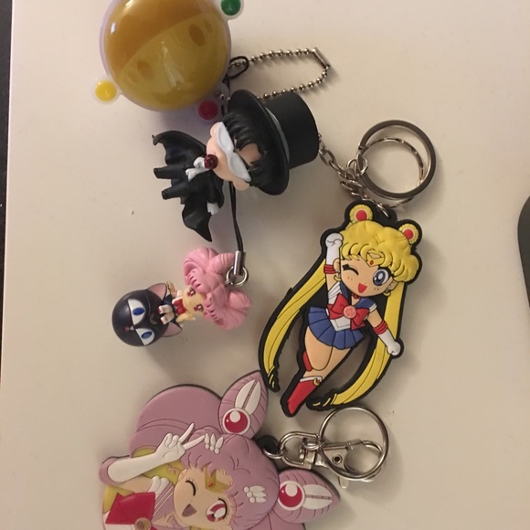 Accessories - Sailor moon keychain bundle