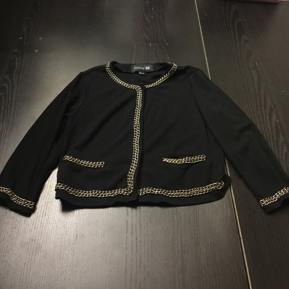 *FIRM! F21 CROP JACKET - Picture 1 of 6