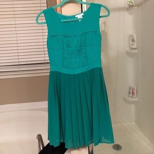 Esley Teal/Green Dress