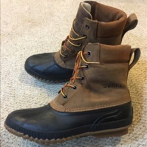 Sorel Weatherproof Duck Boots.