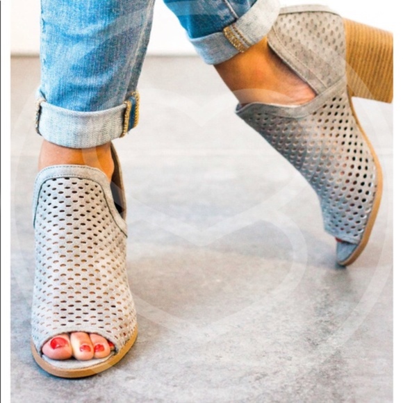 JUSTINE Booties - ASH GREY - Picture 2 of 5