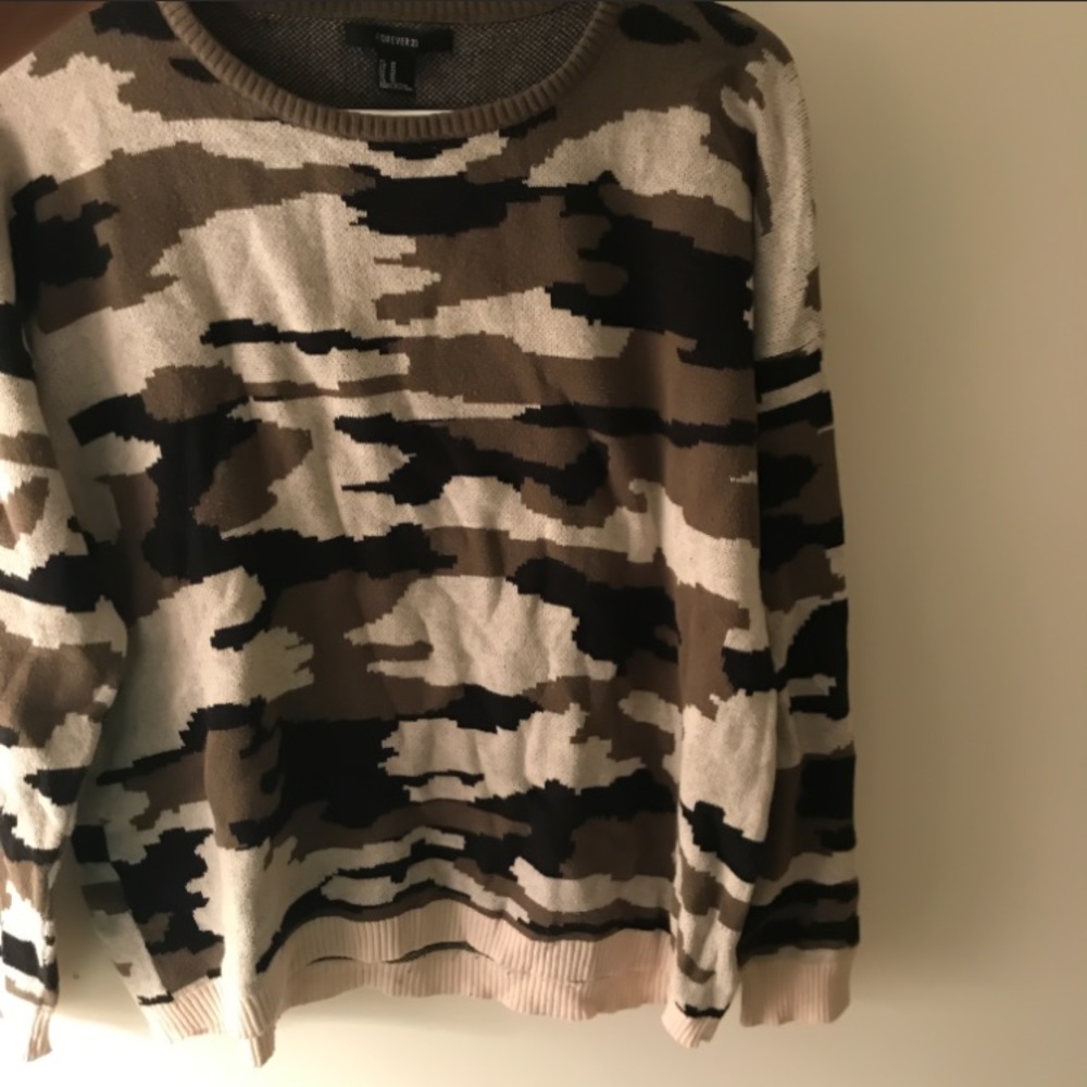 Camo Sweater