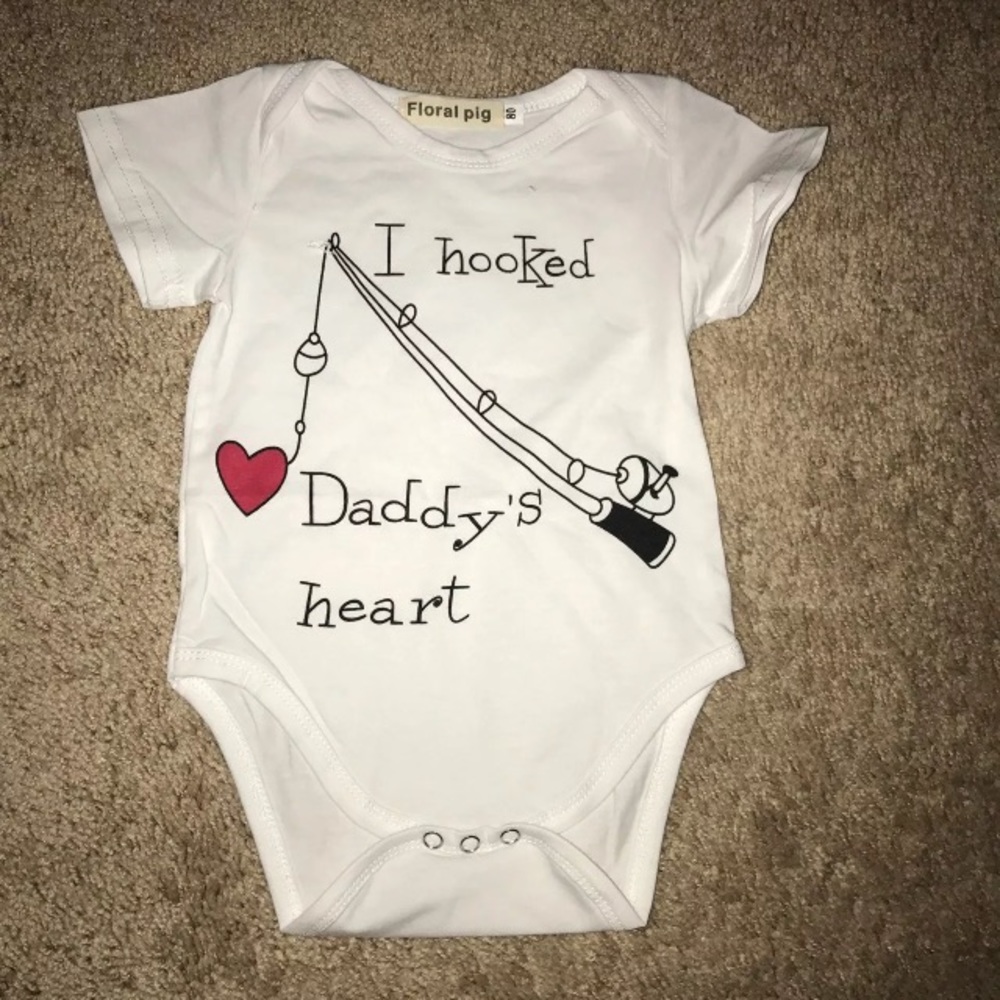 Boutique onesies size 6 Months