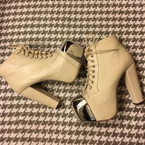 Platform booties
