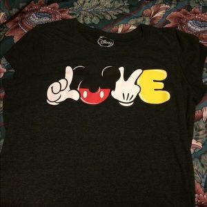 Disney Mickey Mouse "LOVE" shirt