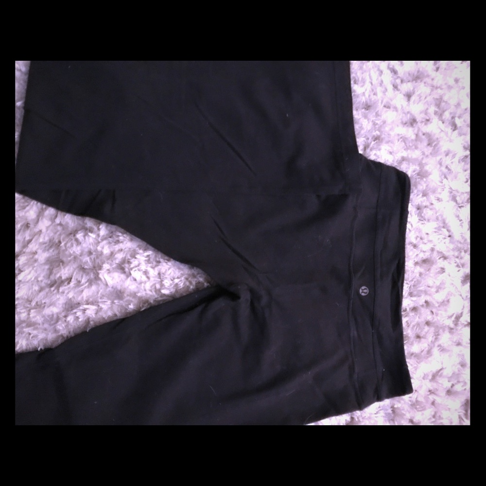 Reversible lululemon yoga pants