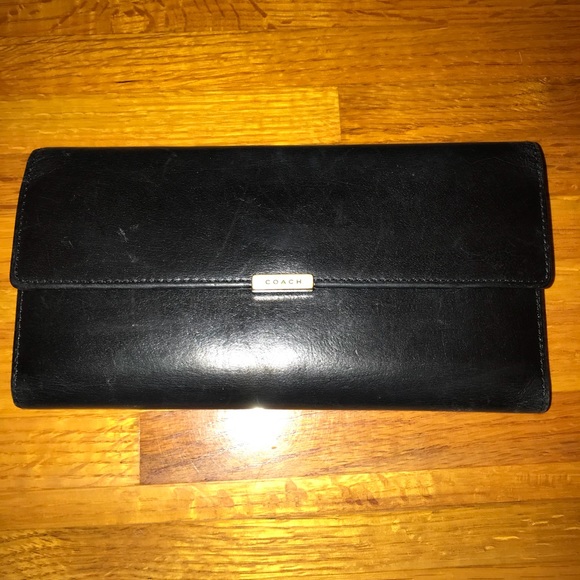 Coach leather Wallet - Picture 1 of 2