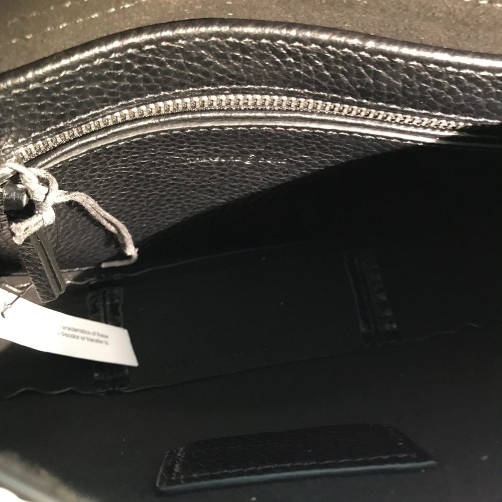 Treasure & Bond Chained Black Leather Crossbody - Picture 6 of 6