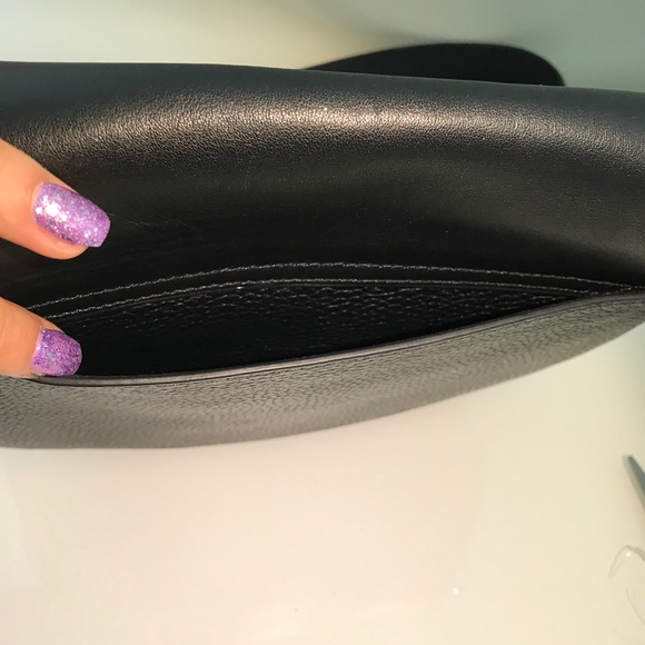 Treasure & Bond Chained Black Leather Crossbody - Picture 3 of 6