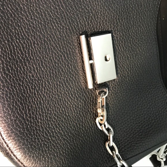 Treasure & Bond Chained Black Leather Crossbody - Picture 5 of 6