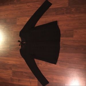 Hollister Co. Black Lace Top
