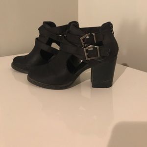 Stappy Black Booties