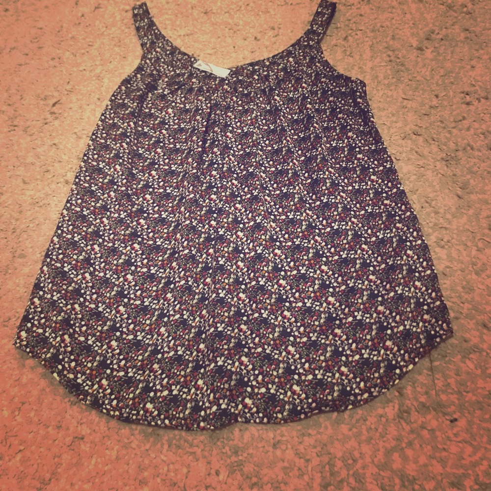 Floral tank top