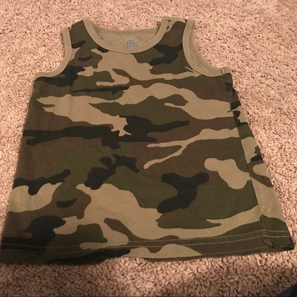 Camo boys tank