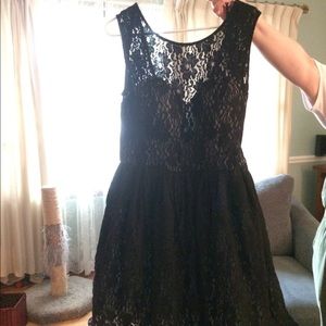 Modcloth Cherished Celebration Dress, black