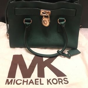 Green Michael Kors Satchel 💚