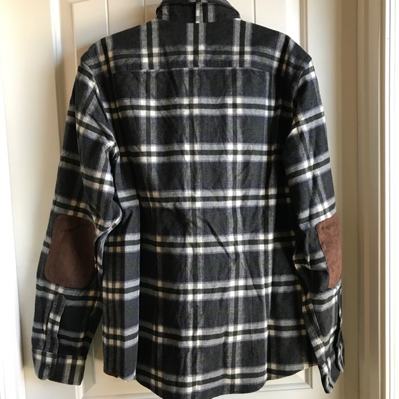 Bloomingdales Button Down Flannel Shirt - Picture 5 of 7