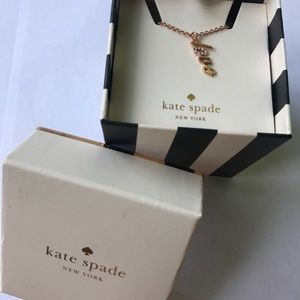 NWT Kate Spade Love Necklace