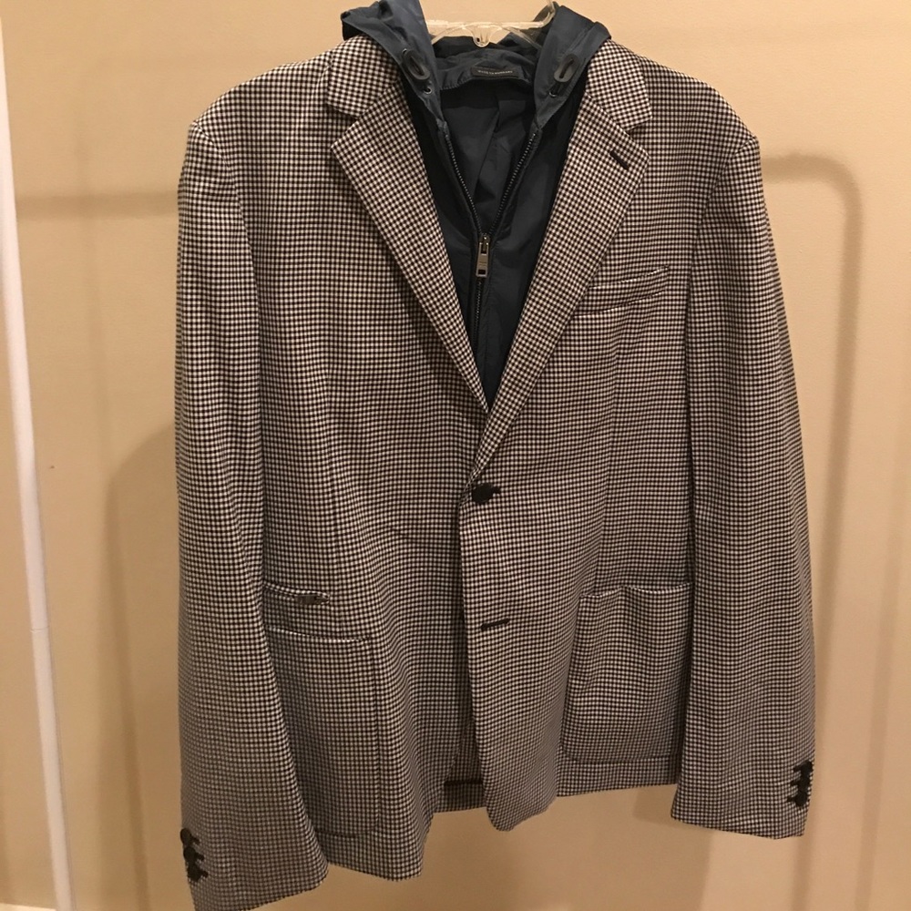 2-in-1 Prada Jacket with Removable Hood