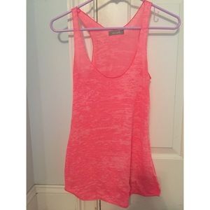 Hot pink tank top