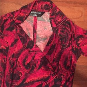 Beautiful Red Wrap Dress