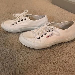 White Superga Classic Cotu Sneaker