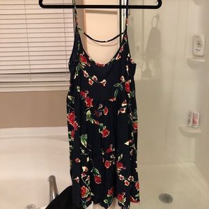 American Threads Floral Tiered Dress