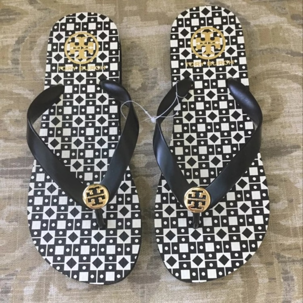 Tory Burch Flip Flops Sz 7