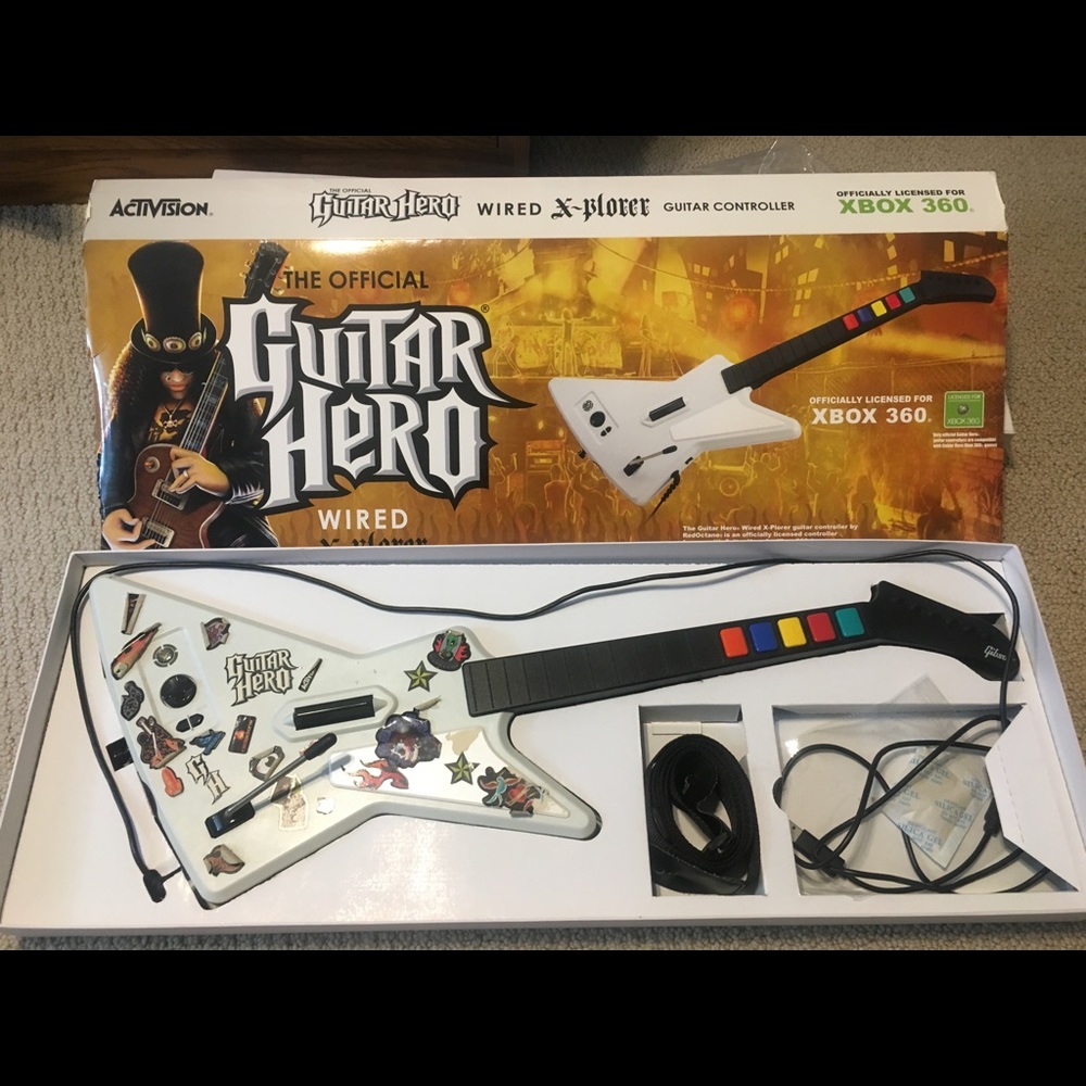 Xbox guitar hero controller