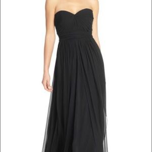 Jenny Yoo Mira Convertible Dress in Onyx Size 16