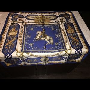 Authentic Hermes Silk Scarf