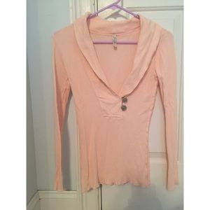 Light pink thermal long sleeve
