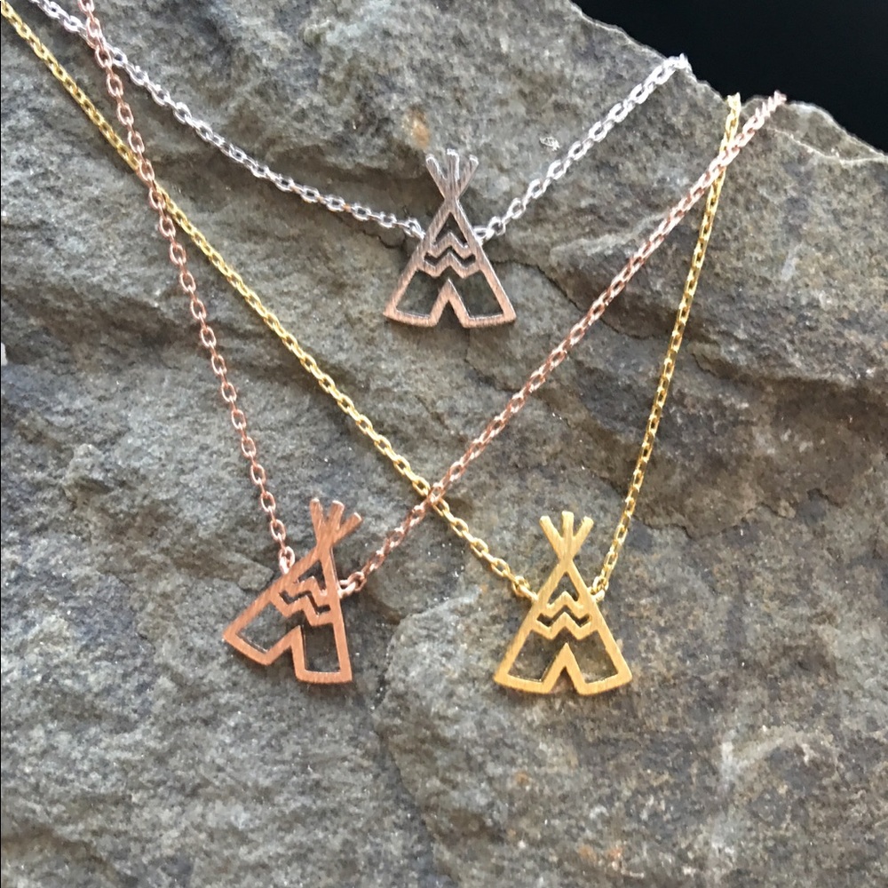 Teepee Necklace