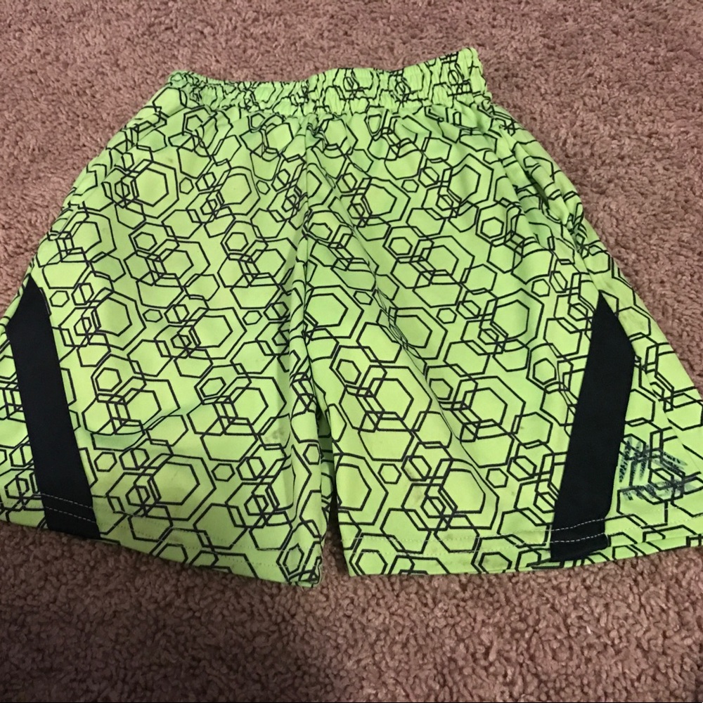 RBX size 4 lime green shorts