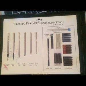 Classic Pen Set- Fountain Refillable Pen Set