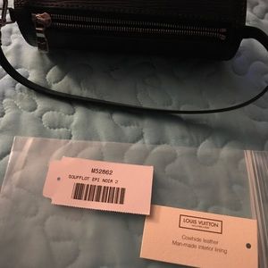 Louis Vuitton small EPI Black Authentic