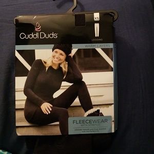 *NWT* XS Black fleece leggings