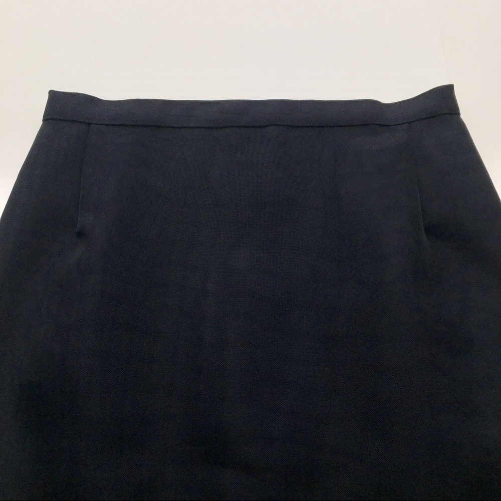 ✨5 FOR $25✨  Maruccia Mandelli for Krizia Navy Mesh PencilSkirt - Picture 3 of 8
