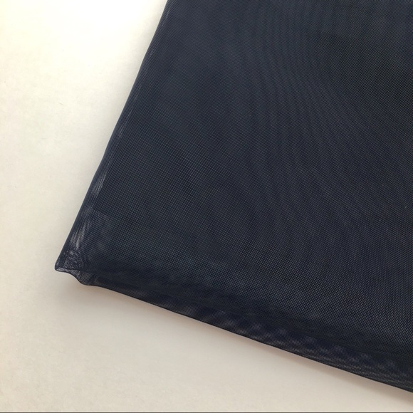 ✨5 FOR $25✨  Maruccia Mandelli for Krizia Navy Mesh PencilSkirt - Picture 2 of 8