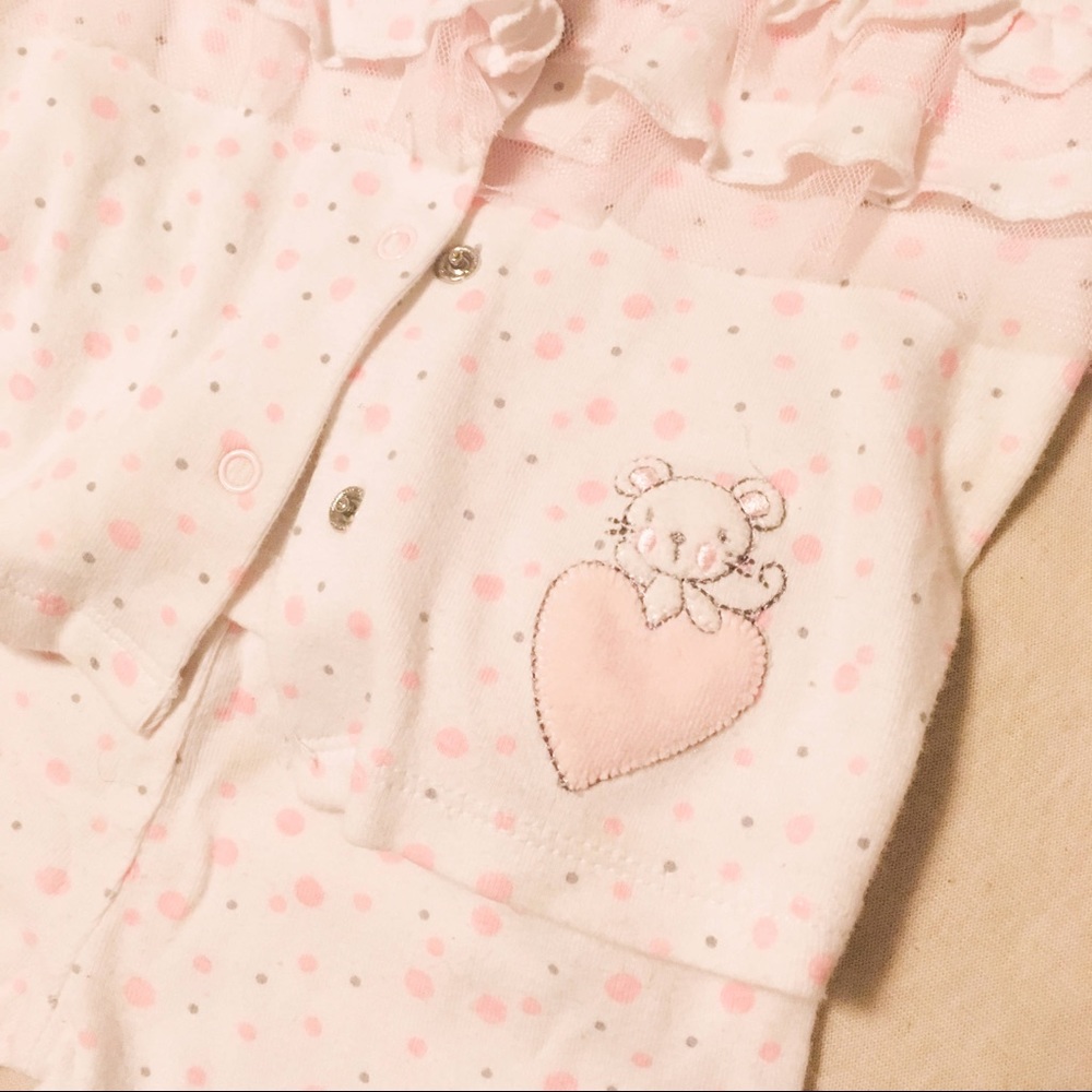 Polka Dot Ruffled Set - Picture 2 of 4
