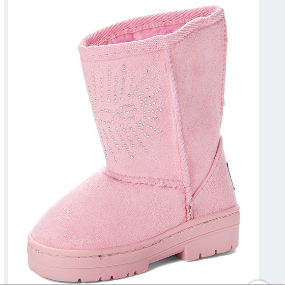 BRAND NEW Bebe Girls Adorable Rhinestone Boots - Picture 2 of 2