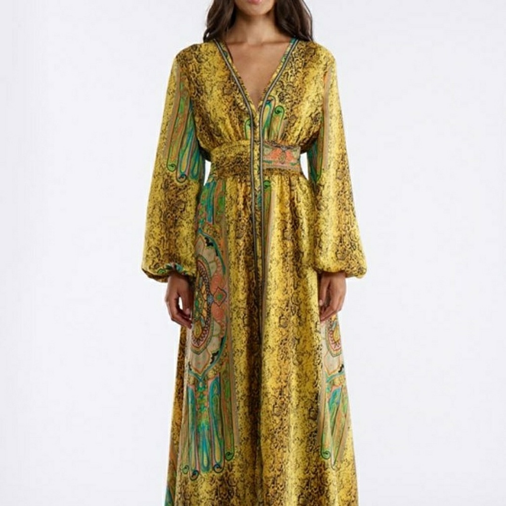 Print Maxi Dress