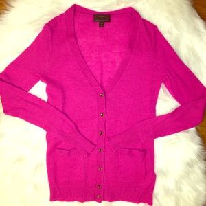 J Crew Italian spun alpaca blend bling cardigan
